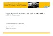 SAP MII How-To-Guide for MDO Indexes€¦ · How to Set Up and Use the SAP MII – MDO Indexes . Applicable Release: MII 15.1 . Version 1.0 . Date: 19-10-2015 . SAP Manufacturing
