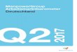 ManpowerGroup Arbeitsmarktbarometer Deutschland Q2 · SMART JOB NO: 12815 QUARTER 2 2017 CLIENT: MANPOWER SUBJECT: MEOS Q217 – GERMAN – FOUR COLOUR – A4 SIZE: A4 DOC NAME: 12815_GERMAN
