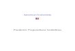 Pandemic Preparedness Guidelines - American University...American University Pandemic Preparedness Guidelines Introduction Immediate coordination and preparation are required when