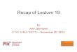 Recap of Lecture 19 - Ju Lili.mit.edu/.../Nov20-JohnStempien.pdf · Recap of Lecture 19 by John Stempien 3.14 / 3.40J / 22.71J – November 20, 2012 . Diffusion in a solid results