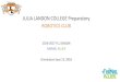 JULIA LANDON COLLEGE Preparatory ROBOTICS CLUB · 2016. 9. 13. · Coach Anbu Mrs. Noeline Clark Student Mentors FTC members New FTC Team 11263 –JLCPTechs Adult Mentors Coach Anbu