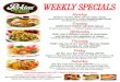 Wednesday - Perkins Restaurant & Bakery of Red Wingperkinsredwing.com/Perkins specials Color.pdf · Not valid with any other discount or promotions Friday All You Can Eat Fish Friday