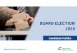 Board Election 2020 GCC North China Candidate Profiles · Candidate Profiles. Dear members, Electing the regional Board of Directors of the ... digital options. I express my gratitude