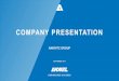 ANDRITZ company presentation - September 2018 · ANDRITZ is a globally leading supplier of plants, equipment, systems and services for hydropower stations, the pulp and paper industry,
