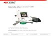 Spindle Viscometer VM1€¦ · 1 Spindle Viscometer VM1 Viscometer head – 1 stand with adjustable, slip-proof feet – 1 set of standard spindles according to the ordered viscometer
