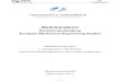 StO2006 Stand2017-01-05 EuropeanMechanicalEngineeringStudies€¦ · - Job search: CV, e-mails, cover letters, interviews - Intercultural case studies Lernergebnisse / Kompetenzziele