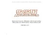 Governors State University Student Athlete Handbook 2020-21 · 2020-21 . Governors State University 2020-21 Student-Athlete Handbook 2 TABLE OF CONTENTS Athletics and Recreation Staff