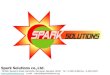 Spark Solutions co.,Ltd. · Spark Solutions co.,Ltd. 79/482, Nawamin Road, Ramindra, Kannayao, Bangkok 10230 Tel : 0-2944-4498 Fax : 0-2944-8427 . e-mail : natcha 