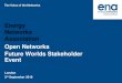Energy Networks Association Open Networks Future Worlds ... · 8 Objectives & Timeline The objectives of the Open Networks Project are to: 1. Develop improved T-D processes around