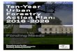Ten-Year Urban Forestry Action Plan: 2016 -2026 · 30/09/2015  · 4 Ten-Year Urban Forestry Action Plan: 2016-2026. Funding Needs . The National Ten-Year Urban and Community Forestry