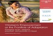 Women’s Empowerment at the Frontline of Adaptation · Chapter 1: Mountain Women: Knowledge gaps and challenges for adaptation 1 Introduction3 Objectives4 Analytical Scope 4 Methodology
