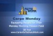 Carpe Monday Monday.pdf–“16,000 Muslims convert to Christianity” ... —James Davidson Hunter, To Change the World: The Irony, Tragedy, and Possibility of Christianity in the