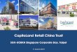 CapitaLand Retail China Trust · 2019. 3. 8. · Sponsor’s Core City Cluster With Strong Management Presence C. Wuhu D. Guangzhou G. Zhengzhou H. Hohhot CapitaMall Xizhimen CapitaMall