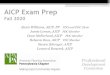 AICP Exam Prep · 1 day ago · AICP – American Institute of Certified Planners APA’s professional institute To be AICP, a planner must: meet requirements for education and experience,