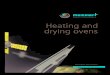 Memmert Heating and drying ovens - Fisher Scientific · Heating ovens UFplus are applied for heating of non-sterile fabrics and covers. Temperature [°C] Pre-heating chamber below