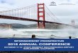 2018 ANNUAL CONFERENCE - cdn.ymaws.com€¦ · OCTOBER 11-13 | HYATT REGENCY SAN FRANCISCO AIRPORT BURLINGAME, CALIFORNIA. The Association of Workplace Investigators is a professional