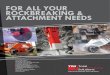 FOR ALL YOUR ROCKBREAKING & ATTACHMENT NEEDS · 2016. 9. 30. · SALES SERVICE SPAREPARTS TOOLS ADVICE. Whether your application is primary breaking, primary or secondary demolition,