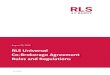 RLS UNIVERSAL CO-BROKERAGE AGREEMENT RULES AND … · of real estate brokerage services. F. “Exclusive Agent” shall mean the real estate broker, associate real estate broker or