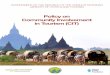 Policy on Community Involvement in Tourism (CIT) · 2019. 5. 10. · to community involvement in tourism as they focus on cultural heritage, networking and stakeholder processes,