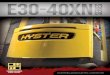 COUNTERBALANCED ELECTRIC, CUSHION TIRE - Medley Company · 2020. 1. 25. · Hyster Company has a history of more than 80 years spent engineering and manufacturing some of the most