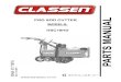 PRO SOD CUTTER - Classen...• the engine switch is in the OFF position • the sod cutter blade is NOT engaged • the drive wheels are disengaged. 2. Remove the filler cap/dipstick