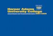 Harper Adams University College · Engagement Student Experience Project (REESEP) has attracted £4,054,806 recurrent grant over three years and a capital grant of £1,439,750 together