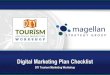 DIY Tourism Marketing Workshop · 2018. 11. 14. · DIY Tourism Marketing Workshop Digital Marketing Plan Checklist. What are your business goals? Example: If seasonality is a significant