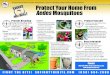 To prevent invasive Protect Your Home From AedesMosquitoes...Protect Your Home From Mosquitoes Contact (858) 694-2888 • vector@sdcounty.ca.gov Aedes FIGHT THE BITE! SDFIGHTTHEBITE.COM