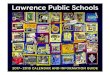 Lawrence Public Schools - PC\| 2019. 9. 25.آ  HS Senior Car Wash ECC PTA Meeting, 6:30 pm HS Financial