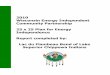 20 10 Wisconsin Energy Independent Community Partnership ... - Energy... · The Lac du Flambeau Band of Lake Superior Chippewa Indians (hereafter referred to as “the Tribe”) is