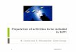Preparation of activities to be included in EJP1€¦ · EURATOM Call WP2018 - published 2 16/11/2017 27/10/2017 . Official publication of EURATOM WP2018 Call on the EC portal Link