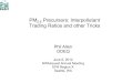 PM2.5 Precursors: Interpollutant Trading Ratios and other Trickslar.wsu.edu/nw-airquest/docs/201306_meeting/20130606_Allen_Inter... · 2013/6/6  · PM2.5 Precursors • Goal is to