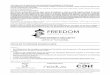 FREEDOM PROPERTY FUND LIMITED CIRCULAR TO FREEDOM SHAREHOLDERS · 2019. 7. 23. · Freedom does not accept any responsibility and will not be held liable for any failure on the part