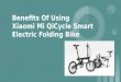 Benefits Of Using Xiaomi Mi QiCycle Smart Electric Folding Bike