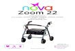 Zoom 22 - novajoy.com · item number 4222 zoom 22 serial # beginning with “nv” item number description uom p40047 reflector for brake handle each v42064 screw & nut for backrest