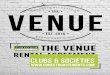 THE VENUE · The Venue is available after business hours and it can be a private event after 7:00pm. RENTAL AGREEMENT INTERNAL Rates STANDARD CHARGES The Den: Free of Charge The Venue: