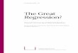 The Great Regression? The GreatThe economic crisis still lingers at a point of uncertainty, and the governments of countries hit particularly hard by recession have found themselves