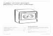 TUMBLE ACTION WASHER Machine à laver par culbutage...5 ENGLISH Washing Procedures• Follow the guidelines below for preparing the wash load. • Read the Operating Instructions card