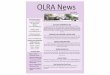 OLRA News · 2018. 4. 4. · OLRA Meeting The next open OLRA oard Meeting will be held at 6:30 PM on Monday, May 21, 2018 at the lubhouse. As always, residents are invited and encouraged