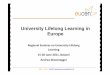 University Lifelong Learning in Europe · 1991 | 2011 EUCEN: Twentyyears committed to LLL • Since 2000 Delegate to and since November 2010 President of EUCEN - European University