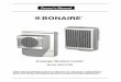 Owner’s Manual - Bonaire...Owner’s Manual Durango Window Cooler Model WEAC628 Please keep this important manual in a safe place. It is the owner’s responsibility to ensure that