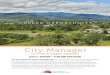 City Manager - Phoenix, Oregon...presentation skills. u Provide fiscal oversight and accountability of a $9.7 million budget, and oversee budget development, revenue forecasting, and