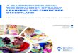 A Blueprint for 2020: The Expansion of Early Learning and Childcare in Scotland: ELC ... · 2018. 8. 12. · area. Existing ELC provision will have to be transformed to deliver 1140