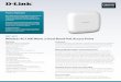 Wireless AC Wave 2 ual-Band PoE Access Point...DAP-2610_REVA_DATASHEET_1.00_EN_US.PDF 1 Maximum wireless signal rate derived from IEEE standard 802.11 and 802.11ac specifications