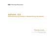 APAS - 72 Parts Manual - thompsondirect.us...apas - 72 parts list pl_f_oupt_dms_100112_reva 22 14020-023 assembly, glue head mtg (fig 13) item part # description qty 1 14020-158 assy,