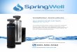 SALT-BASED WATER SOFTENER...SS1 Tank Width 9” Tank Height 48” (57” with head) Flow Rate 11 GPM Service Connection Size 3/4” Backwash Rate 2 GPM Operating Pressure 25-80 PSI