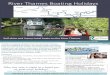 River Thames Boating Holidays Holidays 2017(2).pdfآ  River Thames Boating Holidays Self-drive and luxury