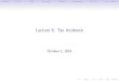 Lecture 6: Tax Incidence€¦ · 1.Statutory burden of tax 6= economic incidence of tax 2.Side of the market on which tax is imposed is irrelevant to distribution of tax burdens 3.Parties
