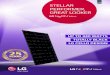 STELLAR PERFORMER, GREAT LOOKER - lg.com€¦ · UNDERSTATED ELEGANCE FOR BEAUTIFUL ROOFS The LG NeON® 2 Black solar module featuring a black anodized frame and black back sheet
