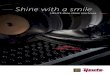 Shine with a smile · Polifix 2 Chrome V2A, brushed graphite (RAL7022) white (RAL 9016) gold (24-carat genuine gold plating) A dazzling professional When it comes to performance,